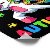 自閉症誇りを持ったママダブダンス ポスター (角)