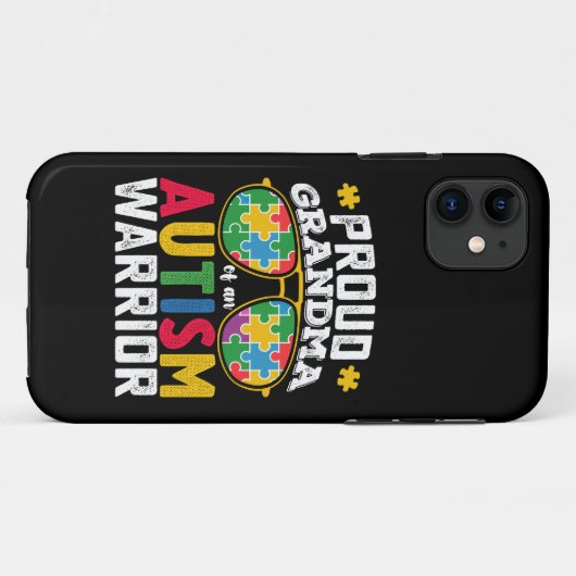 自閉症誇りを持った士族のおばあちゃん Case-Mate iPhoneケース (裏面(横))