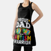 自閉症誇りを持った士族のパパ エプロン (インサイチュ)