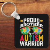 自閉症誇りを持った士族の兄弟 キーホルダー (正面)
