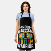 自閉症誇りを持った士族の姉妹 エプロン (着用した状態)
