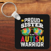 自閉症誇りを持った士族の姉妹 キーホルダー (正面)