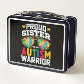 自閉症誇りを持った士族の姉妹 メタルランチボックス (正面)