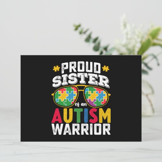 自閉症誇りを持った士族の姉妹 招待状 (スタンド正面)