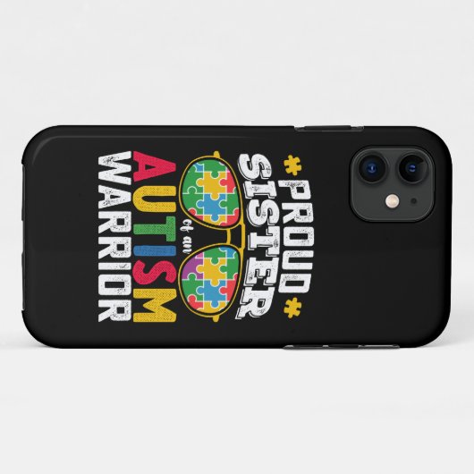 自閉症誇りを持った士族の姉妹 Case-Mate iPhoneケース (裏面(横))