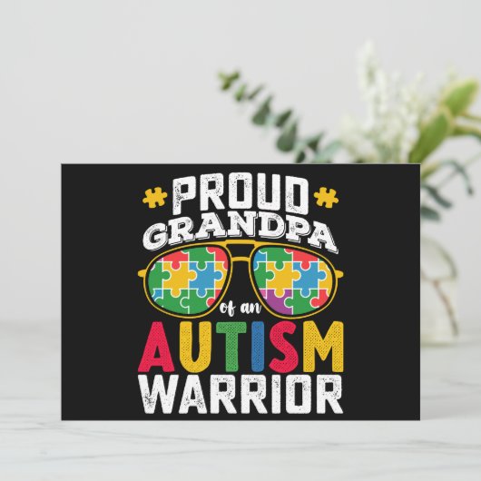 自閉症誇りを持った士族の祖父 招待状 (スタンド正面)