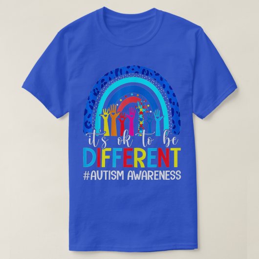 自閉症認知症受理女性KidそのOk Tシャツ (デザイン正面)
