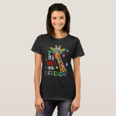 自閉症認知症受理女性KidそのOk Tシャツ (正面フル)