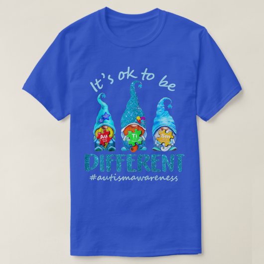 自閉症認知症受理女性KidそのOk Tシャツ (デザイン正面)