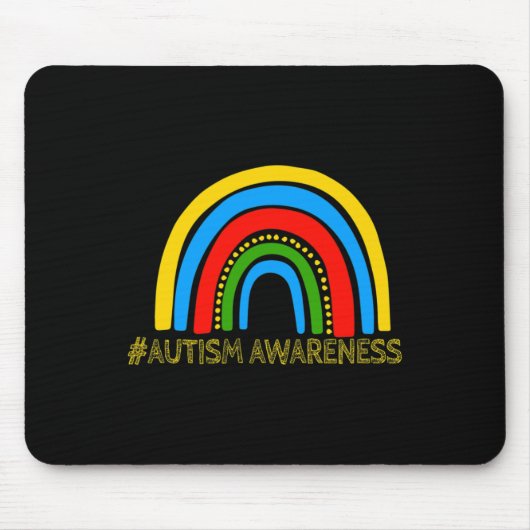 自閉症認知能力が障害を上回る6 マウスパッド (正面)