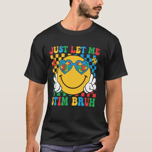 自閉症認知 自由に刺激を Boys Tシャツ (正面)