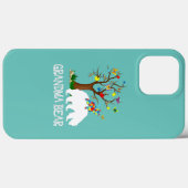 自閉症認識のおばあちゃんが自閉症を支援 Case-Mate iPhoneケース (裏面 (横))