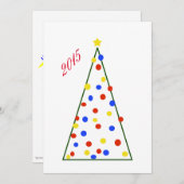 自閉症認識クリスマスカード シーズンカード (正面/裏面)