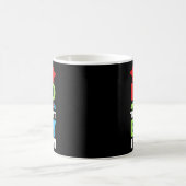自閉症認識度月面自閉症誇りを持ったパパソン コーヒーマグカップ (中央)