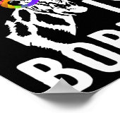 自閉症認識正常は退屈な無限シンボル ポスター (角)