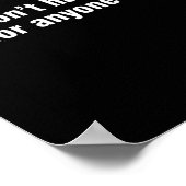 自閉症警告のパパは子どもたちに忍耐を使う ポスター (角)