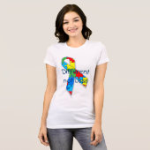 自閉症違う意識ではなくTシャツ Tシャツ (正面フル)