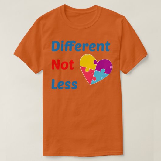 自閉症違う意識の自閉症 Tシャツ (デザイン正面)
