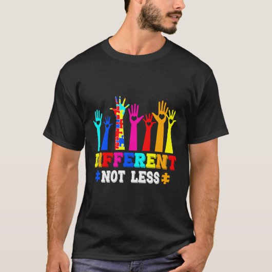 自閉症違う意識 Tシャツ (正面)
