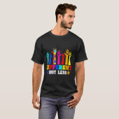 自閉症違う意識 Tシャツ (正面フル)