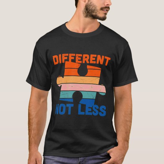 自閉症違う意識 Tシャツ (正面)