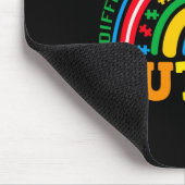 自閉症違う能障害ではない自閉症 マウスパッド (コーナー)