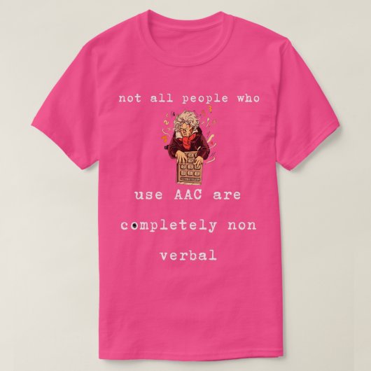 自閉症4 1 Tシャツ (デザイン正面)