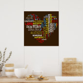 自閉症❤️のポスター ポスター (キッチン)