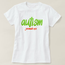 自閉症 – ウィメンズハーンズナノVネックTシャツ Tシャツ