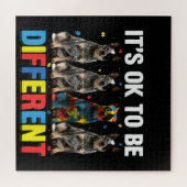 自閉症|オーストラリアの牛で違うはいいよ ジグソーパズル (横)