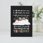 自閉症 カード (スタンド正面)