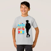 自閉症 – キッズベーシックTシャツ Tシャツ (正面フル)
