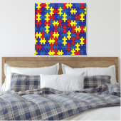 自閉症 キャンバスプリント (インサイチュ (寝室))