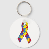 自閉症 キーホルダー (正面)