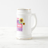 自閉症 – ギフトマグ ビールジョッキ (正面右)
