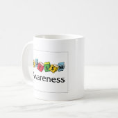 自閉症 コーヒーマグカップ (正面左)