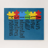自閉症 ジグソーパズル (横)