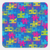 自閉症 スクエアシール (正面)