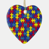 自閉症 セラミックオーナメント (右)