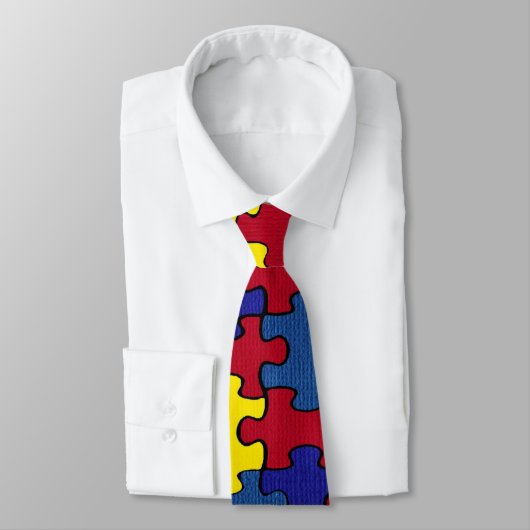 自閉症 ネクタイ (タイ)