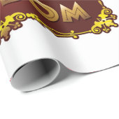 自閉症:ハッピーキングダムラッピング紙 ラッピングペーパー (ロールコーナー)