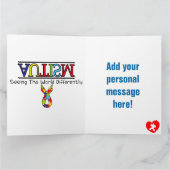 自閉症 – ビッグカード（8.5インチx 11インチ） カード (内部)