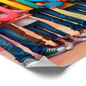 自閉症 ポスター (角)