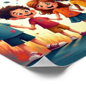 自閉症 ポスター (角)