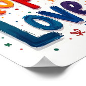 自閉症 ポスター (角)