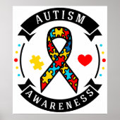 自閉症 ポスター (正面)
