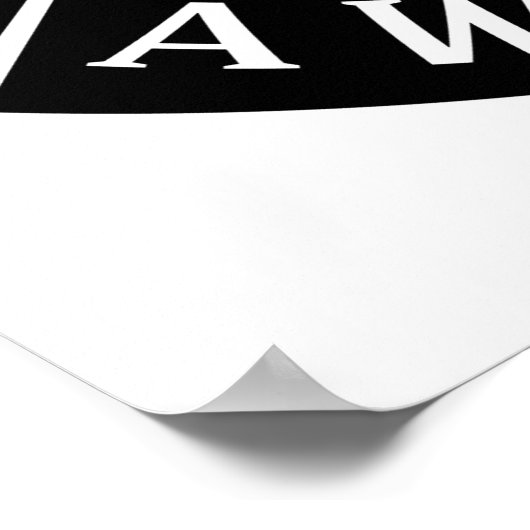 自閉症 ポスター (角)