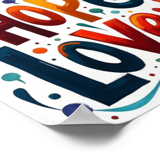 自閉症 ポスター (角)