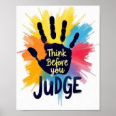 自閉症 ポスター (正面)