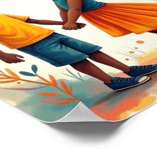 自閉症 ポスター (角)